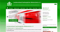 Desktop Screenshot of mieterschutz-hamburg.de