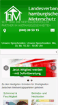 Mobile Screenshot of mieterschutz-hamburg.de